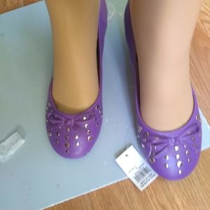 Studded Flat Shoes